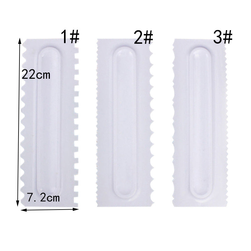 Cream Scraper Comb