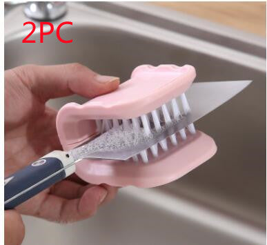 U-Shaped Knife And Cutlery.