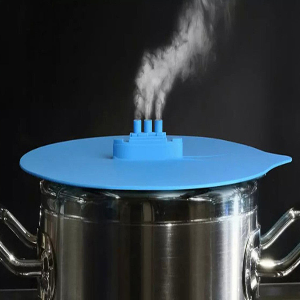 Anti-Skid Shatter-Proof Steam Cover