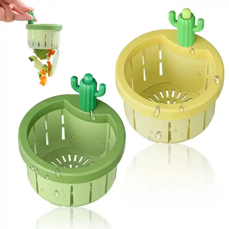 Kitchen Sink Drain Filter – Cactus Style