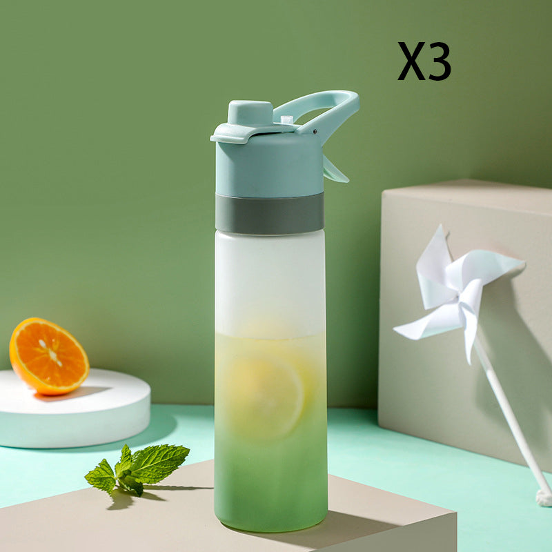 Large Capacity Spray Water Bottle for Girls