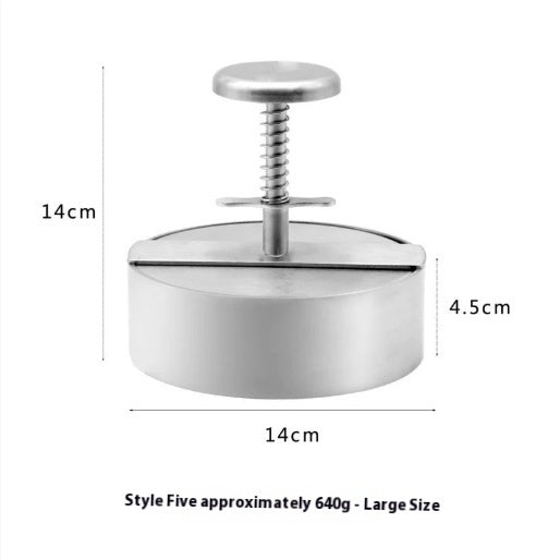 Burger Meat Patty Mould