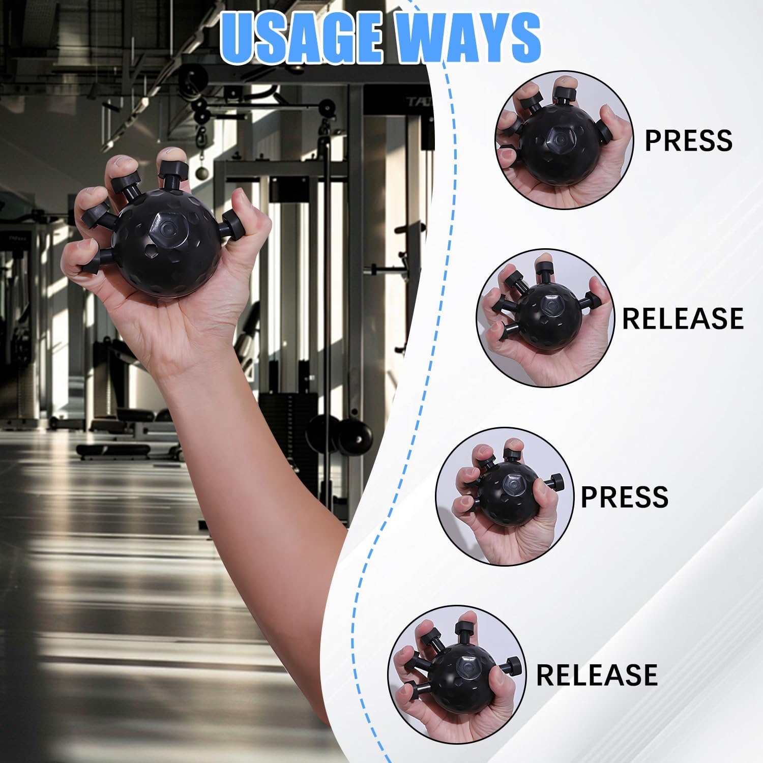 Adjustable Hand Grip Strengthener
