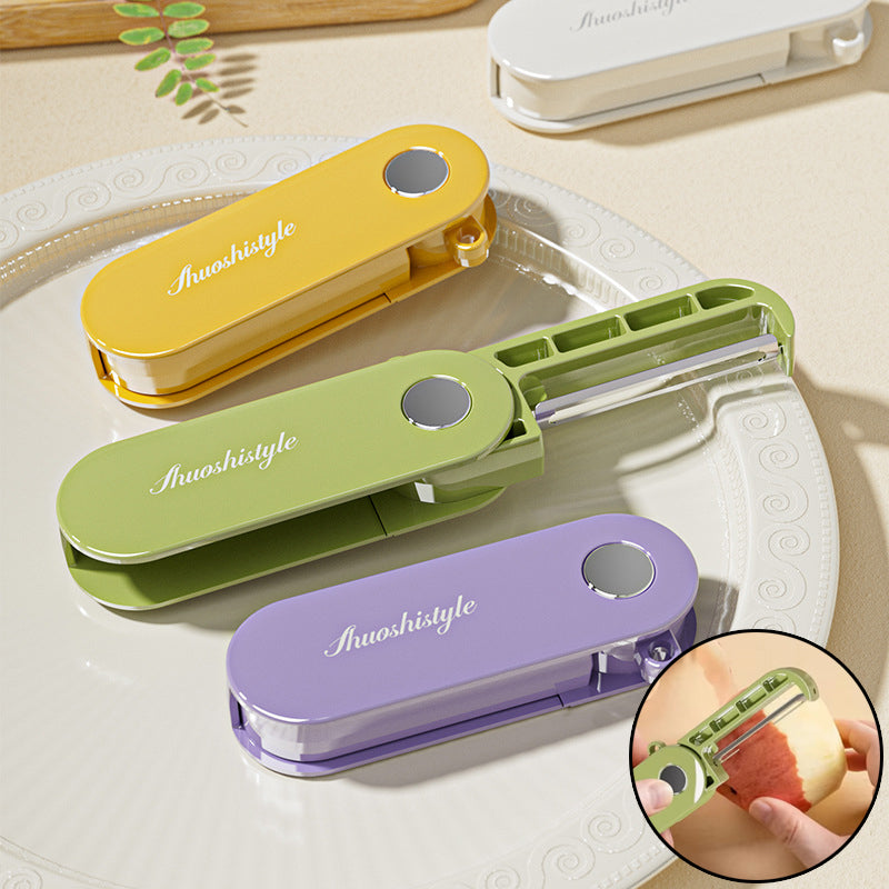 Foldable Kitchen Peeler & Fruit Cutter Tool