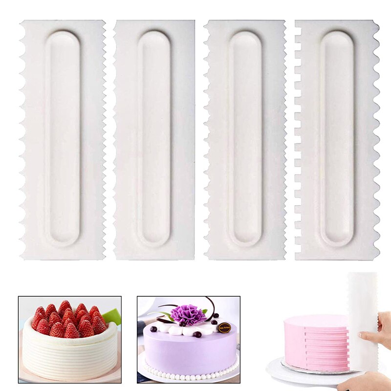 Cream Scraper Comb