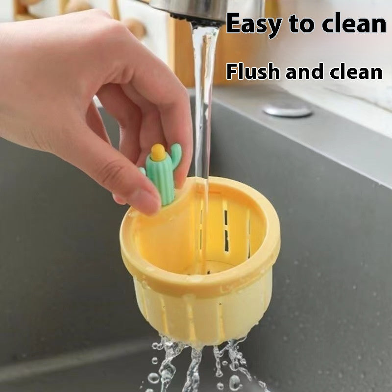 Kitchen Sink Drain Filter – Cactus Style