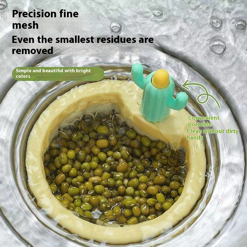 Kitchen Sink Drain Filter – Cactus Style