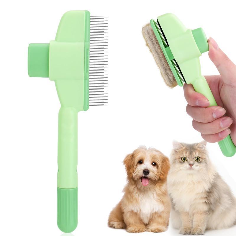 Pet Self-Cleaning Grooming Comb